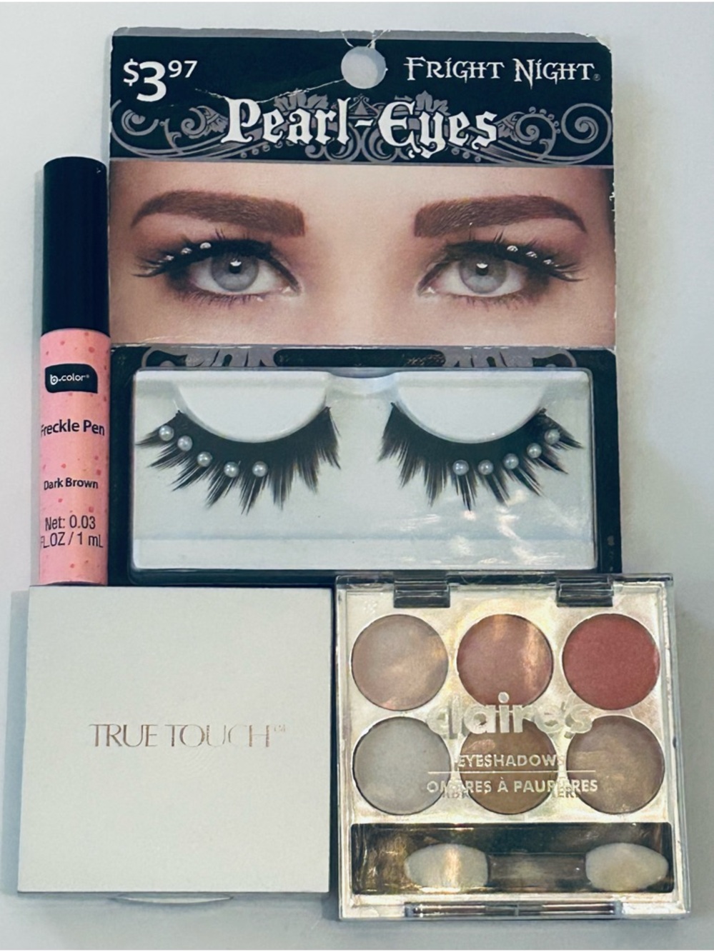 NWB & w/out: MAKEUP SET•BRANDS: CLAIRE’S, B-COLOR, TRUE TOUCH, & FRIGHT NIGHT!!!